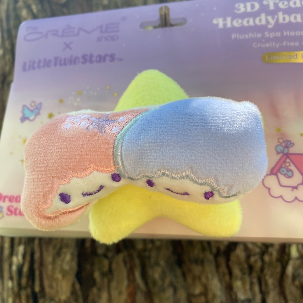 THE CRÈME SHOP x Little Twin Stars - Dream Star 3D Teddy Headyband 🆕 - Picture 5 of 7